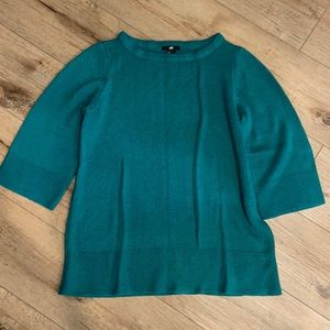 H&M Women’s Teal Sweater Sz M